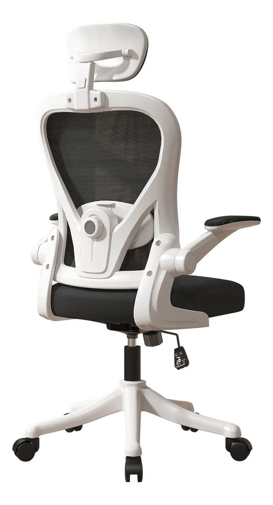 Silla Ergonómica De Escritorio Oficina Soporte Lumbar Elástico Giratoria